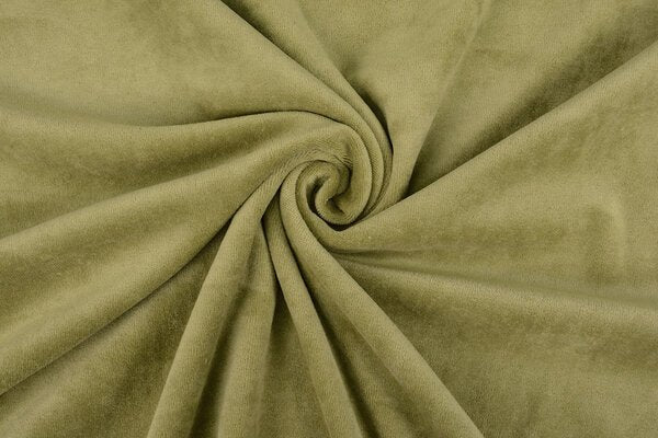 Nicky Velours Light Mossgreen - Stitch & Sew