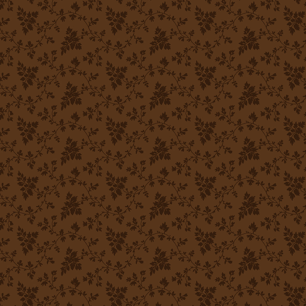 Leaves R221102D – 100% katoen, 145 g/m² (44-45″) | Paula’s New Companions