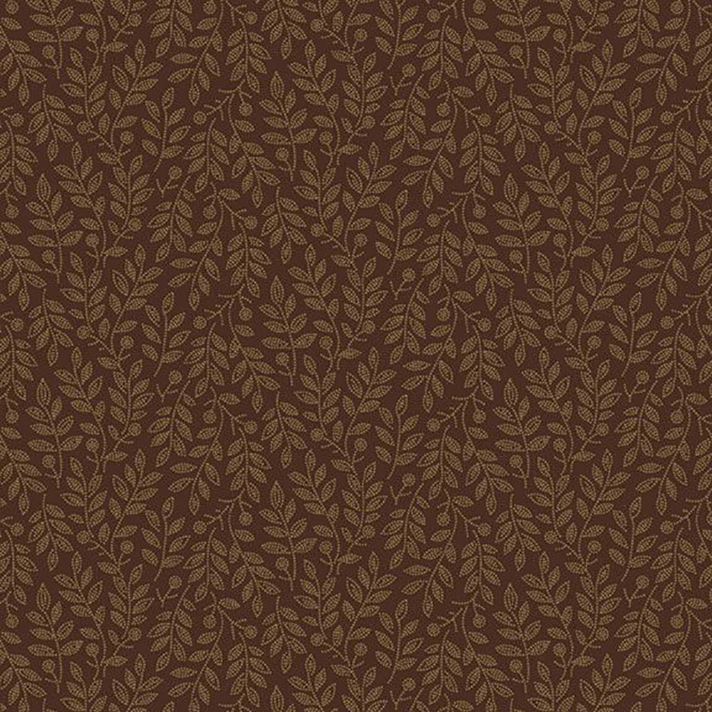 treasured Past Willow R621368D – Brown, 100% katoen (44–45″)