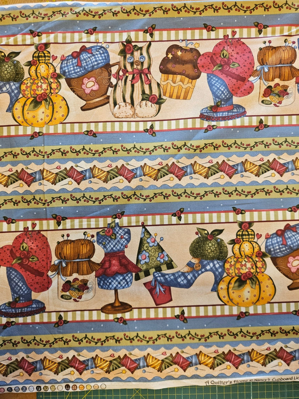 Quiltstof A Quilter's Home – per 10 cm - Stitch & Sew