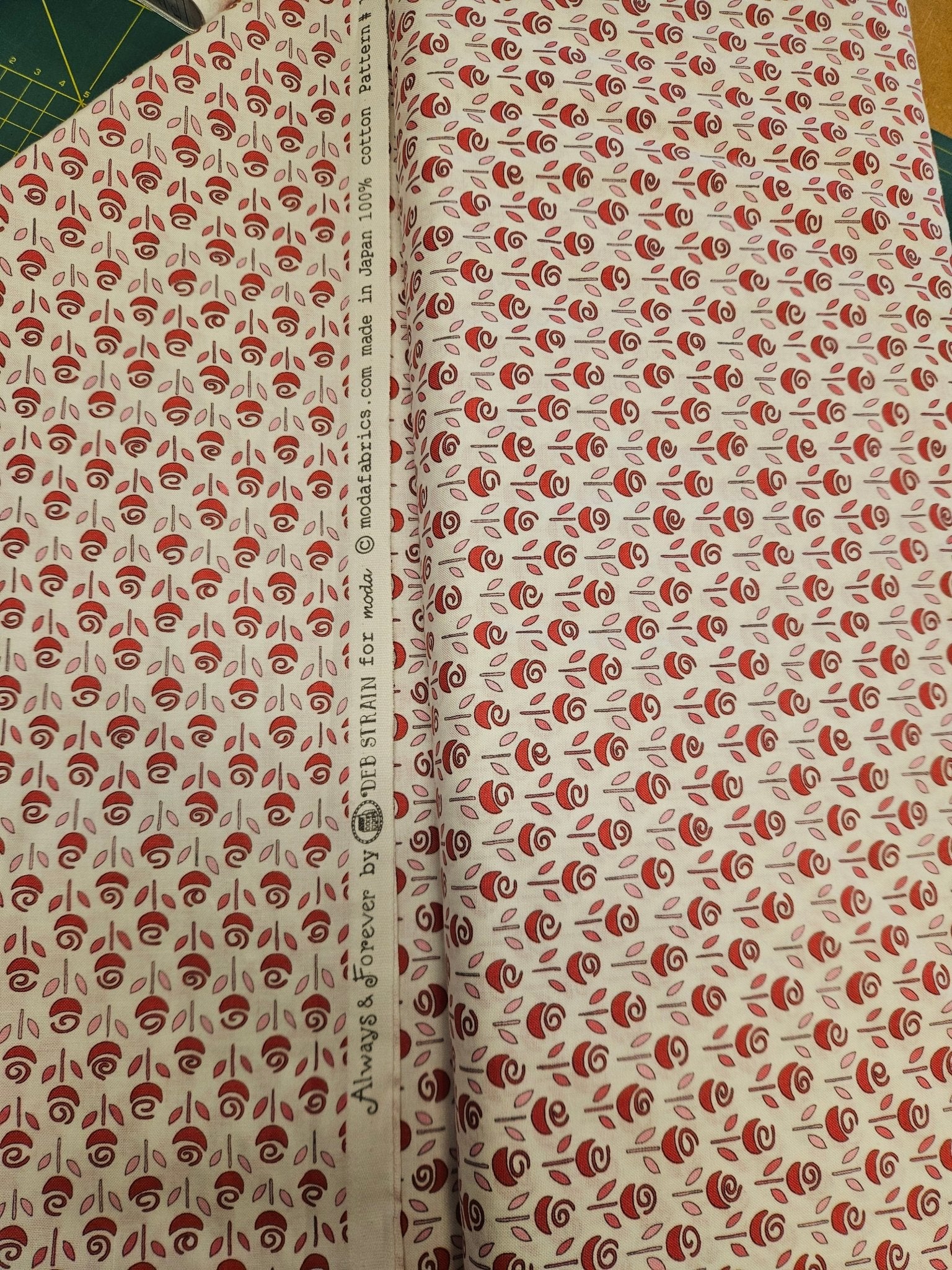 Quiltstof Bloemenprint Roze-wit – Always & Forever (Moda) - Stitch & Sew