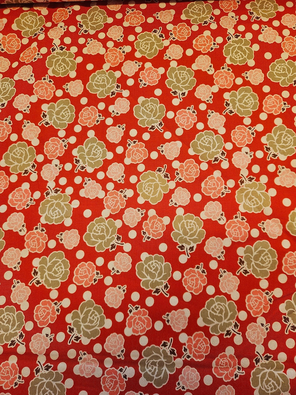 Quiltstof Polka Dot Stitches – Riley Blake | per 10 cm - Stitch & Sew