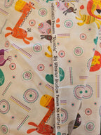Quiltstof "Rumble" – Jungle dieren - Stitch & Sew