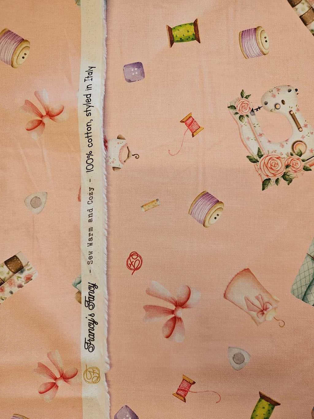 Quiltstof Sew Warm and Cozy – Fancy's Fancy – per 10 cm - Stitch & Sew