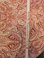 Monochrome Paisley Quiltstof Rood – Jinny Beyer voor RJR Fabrics (2012)