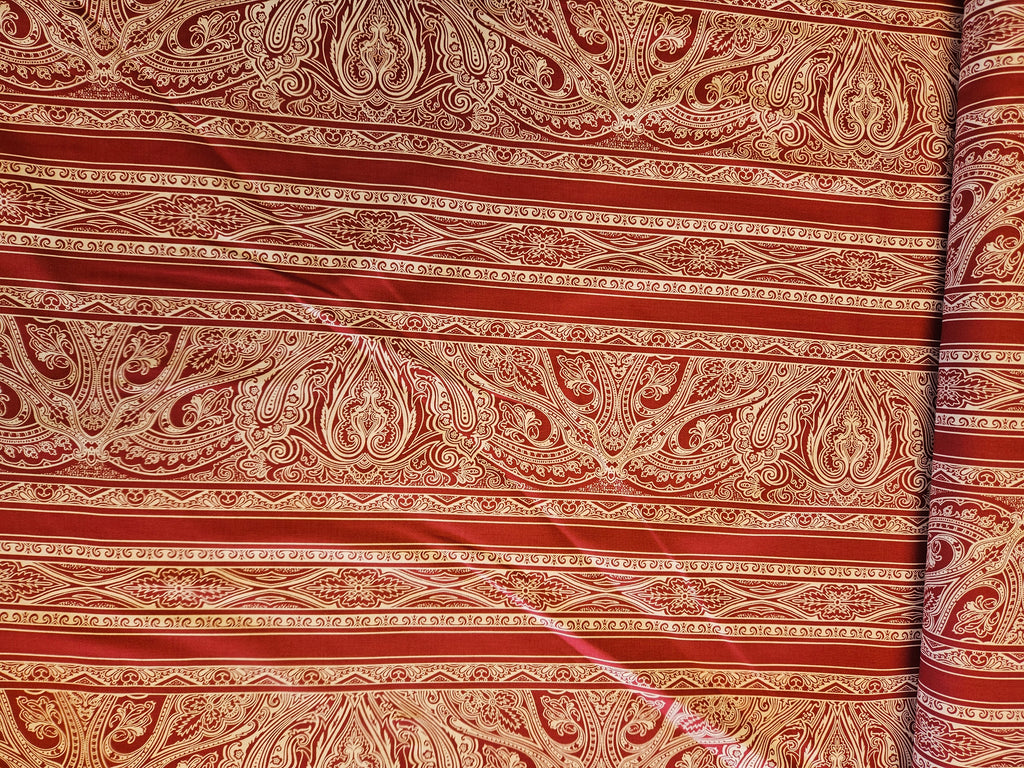 Monadhnoms Quiltstof Rood – Jinny Beyer voor RJR Fabrics (2012)