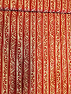 Simple Pleasures Strepen Quiltstof Rood/Crème – Marie-Helene Grabman voor Northcott (5012)