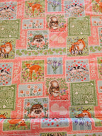 Forest Friends Quiltstof – per 10 cm
