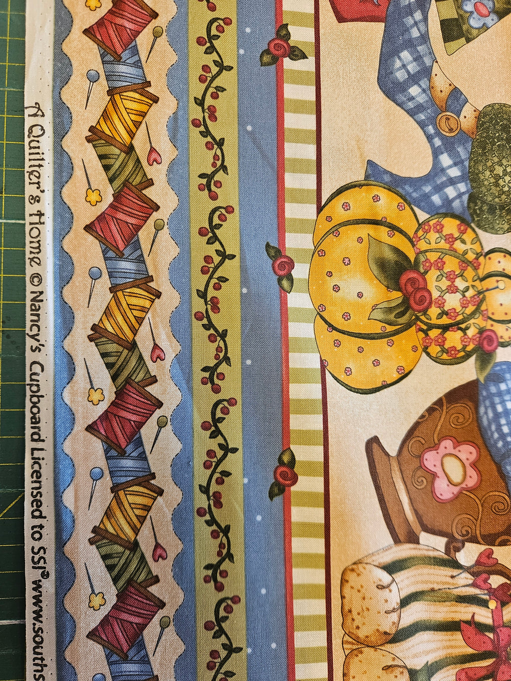 Quiltstof A Quilter's Home – per 10 cm