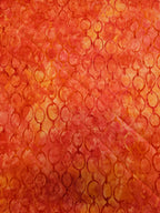 Schakels Batik Quiltstof – Oranje