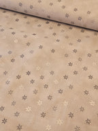 Magic Christmasby Quiltstof – Zilver Grijs Sterren