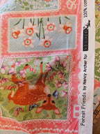Forest Friends Quiltstof – per 10 cm