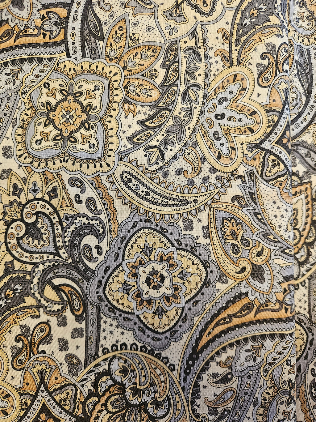Quiltstof Paisley – per 10 cm