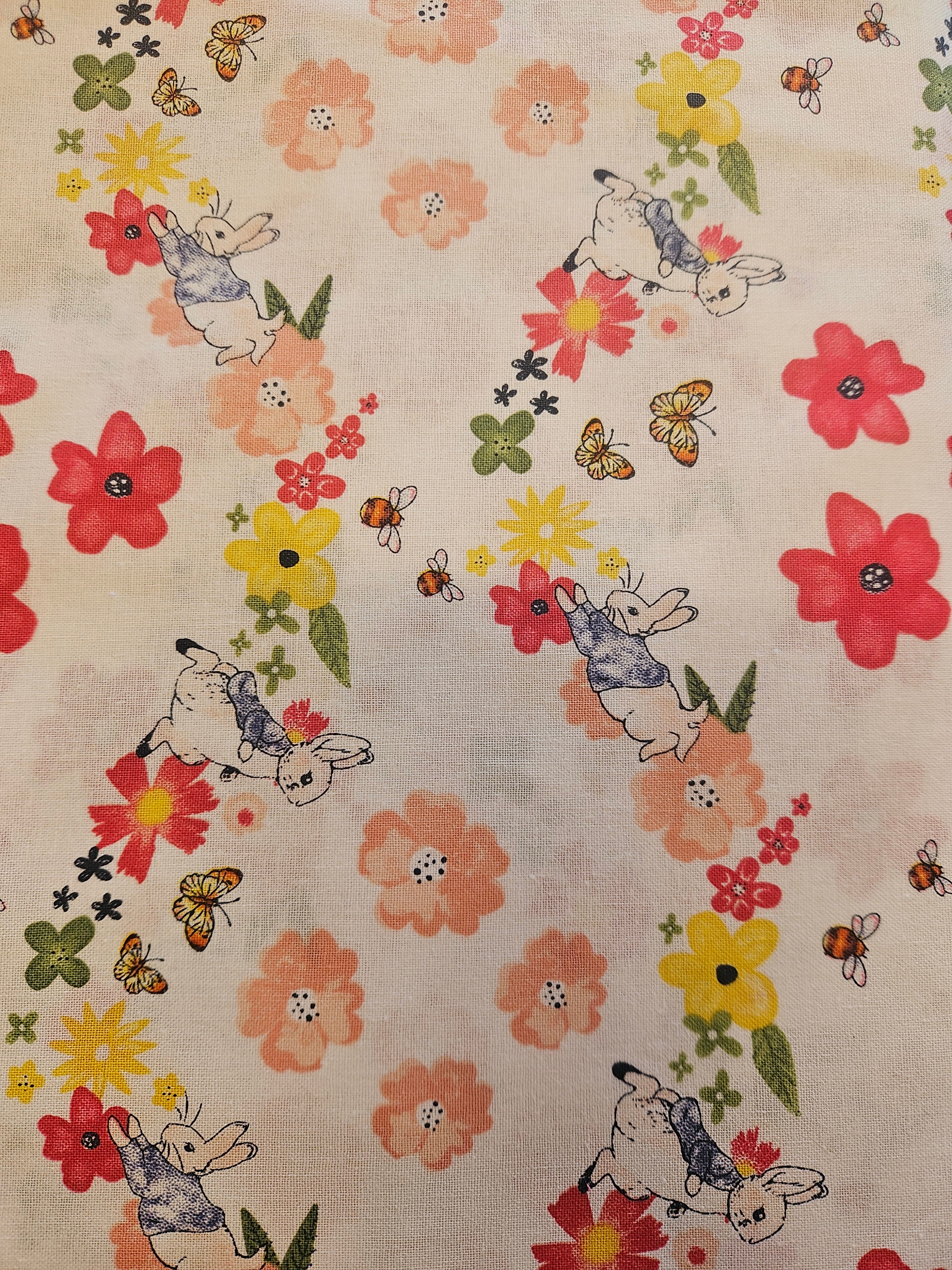 Beatrix Potter Quiltstof