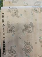 Quiltstof Fun and Games II – Olifantjes