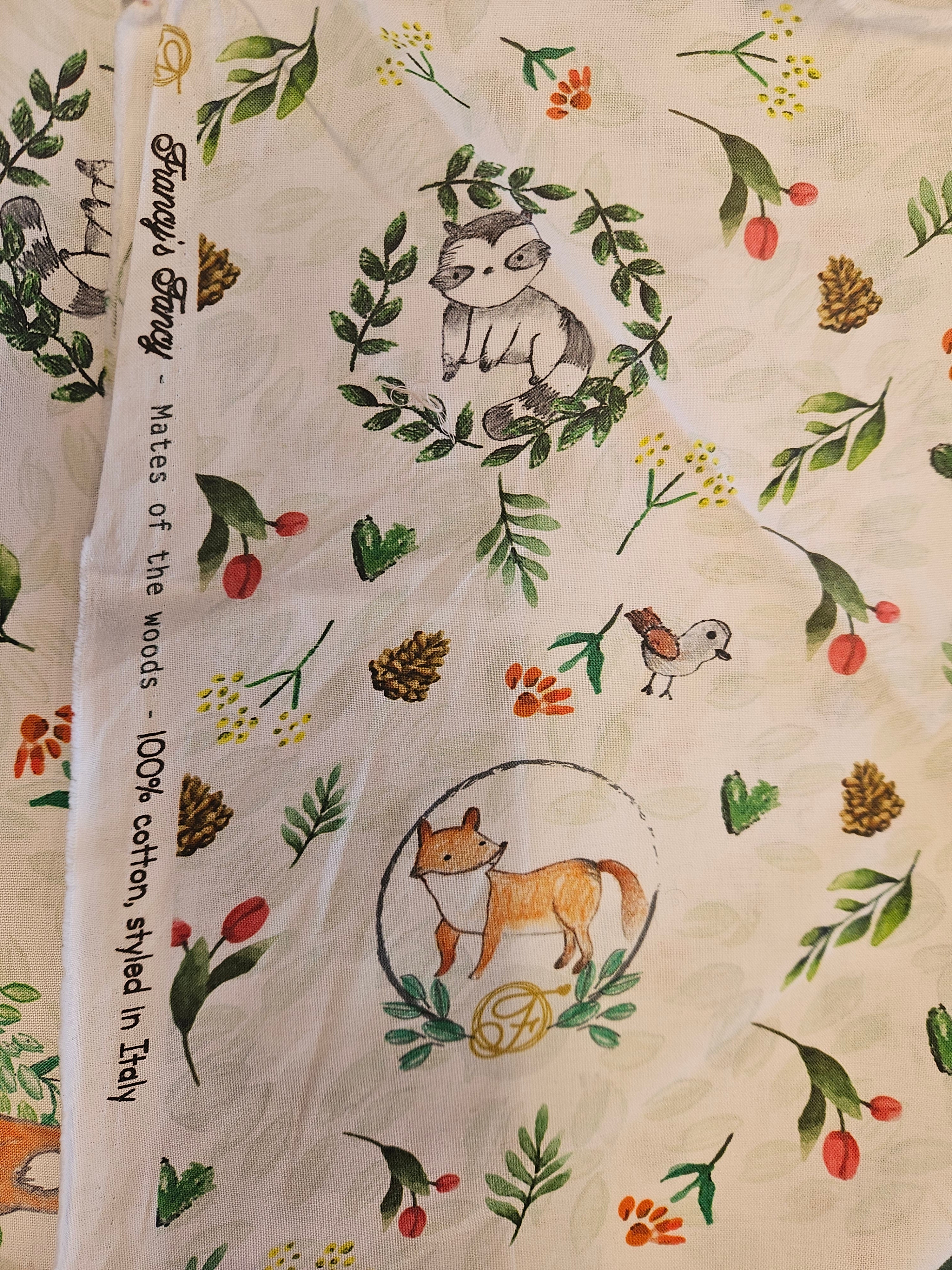 Fancy's Fancy Quilt Stof – Mates of the Woods | 100% Katoen