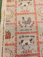Quiltstof Farm Fresh – Boerderijdieren | Benartex (per 10 cm)