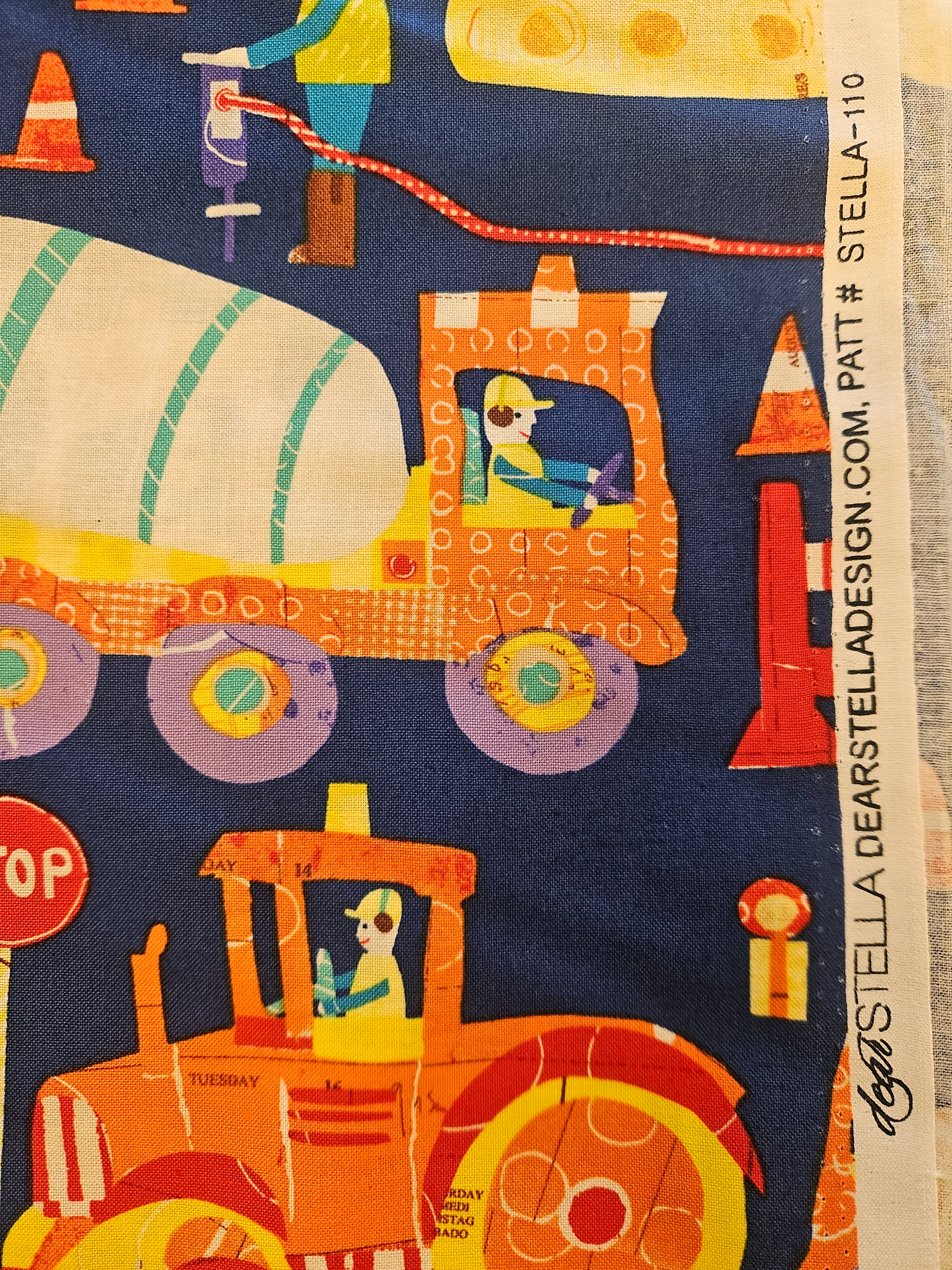 Construction Zone Quiltstof | per 10 cm