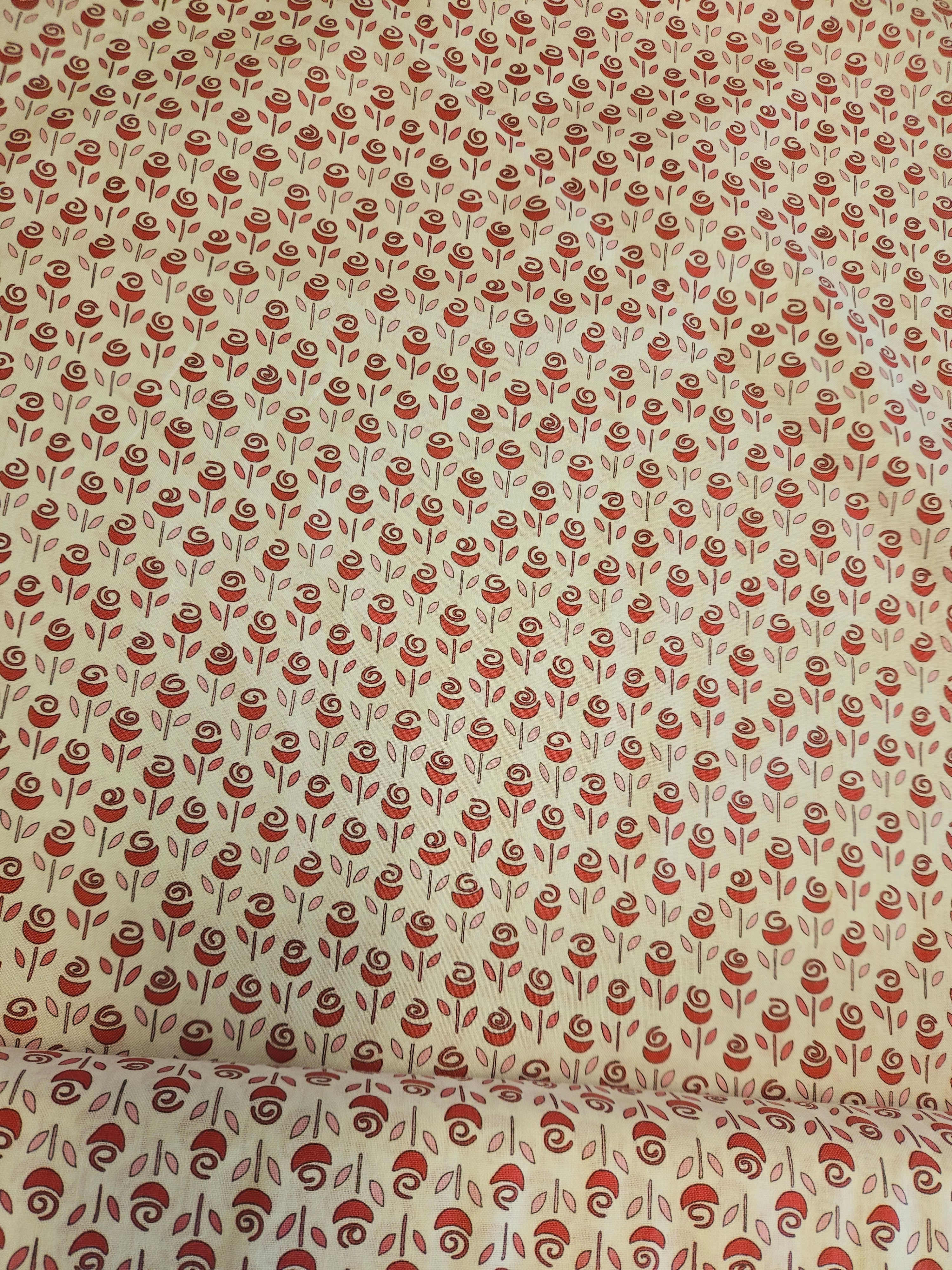Always & Forever Quiltstof – Bloemenprint licht-roze