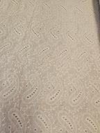Broderie Stof Paisley – per 50 cm