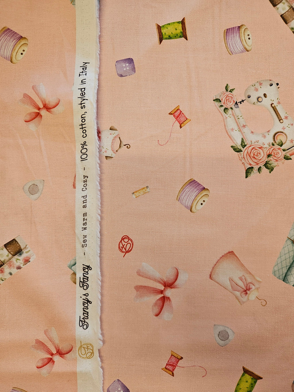Quiltstof Sew Warm and Cozy – Fancy's Fancy – per 10 cm