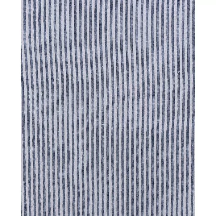 Seersucker Stripe 0,2 cm – Blauw | 145 cm breed - Stitch & Sew