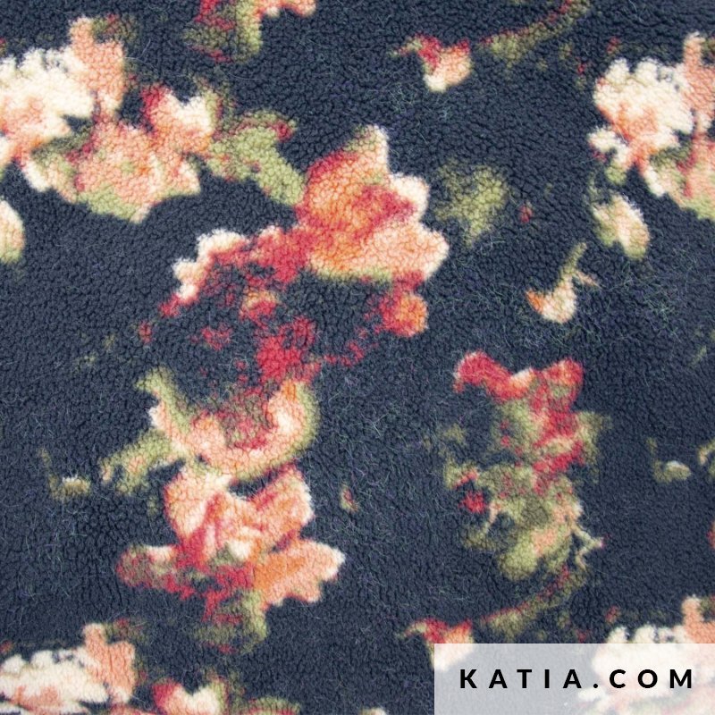 Sherpa-stof “Flamenco” – Katia Fabrics - Stitch & Sew