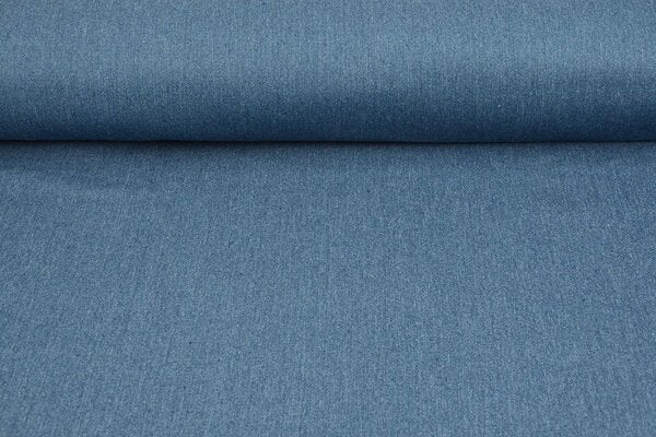 Stretch jeansstof Ace: lichte denim, rekbaar, robuust – geschikt voor broeken en jasjes - Stitch & Sew
