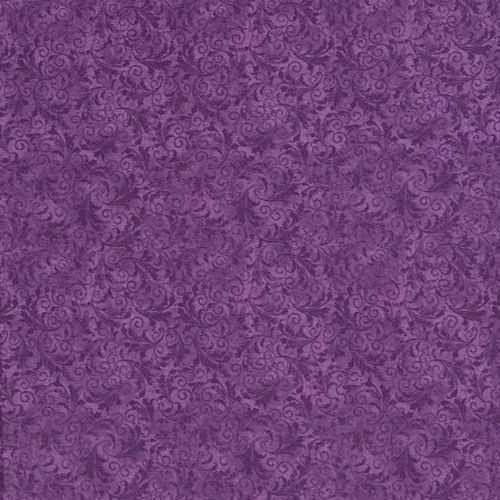 Timeless Treasures Echo Tonal Filigree C5500 – Eggplant | 110 cm breed - Stitch & Sew