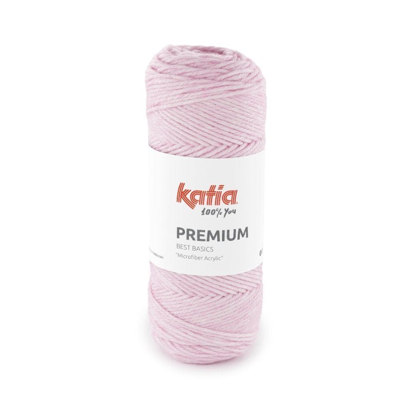 Ultrazacht microvezelgaren van acryl Katia Premium - Stitch & Sew