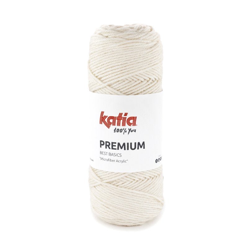 Ultrazacht microvezelgaren van acryl Katia Premium - Stitch & Sew