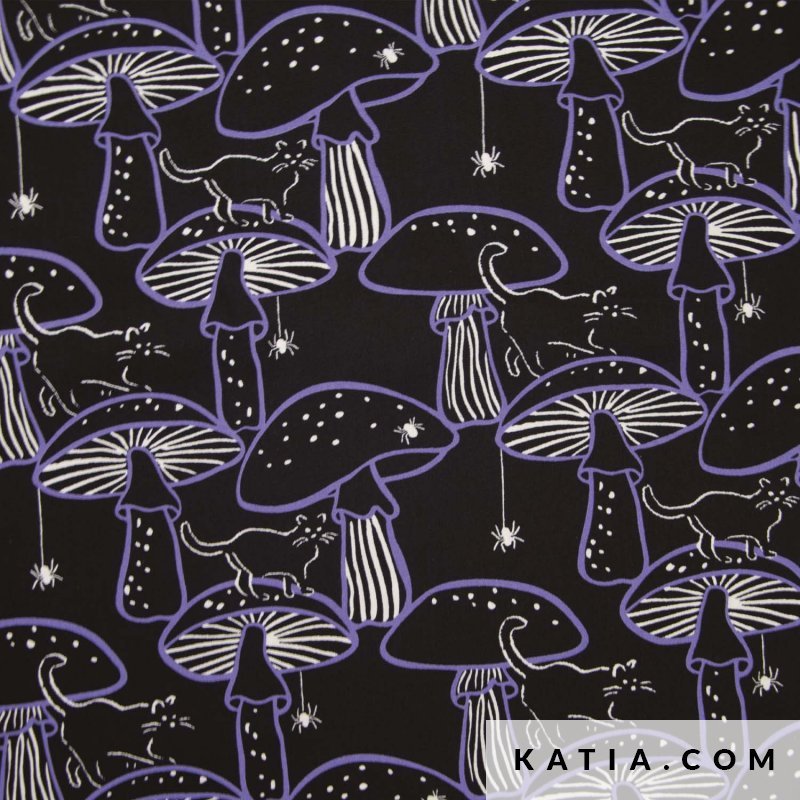 Unieke webshoptekst – Halloween Potions poplin Halloween Potions - Stitch & Sew