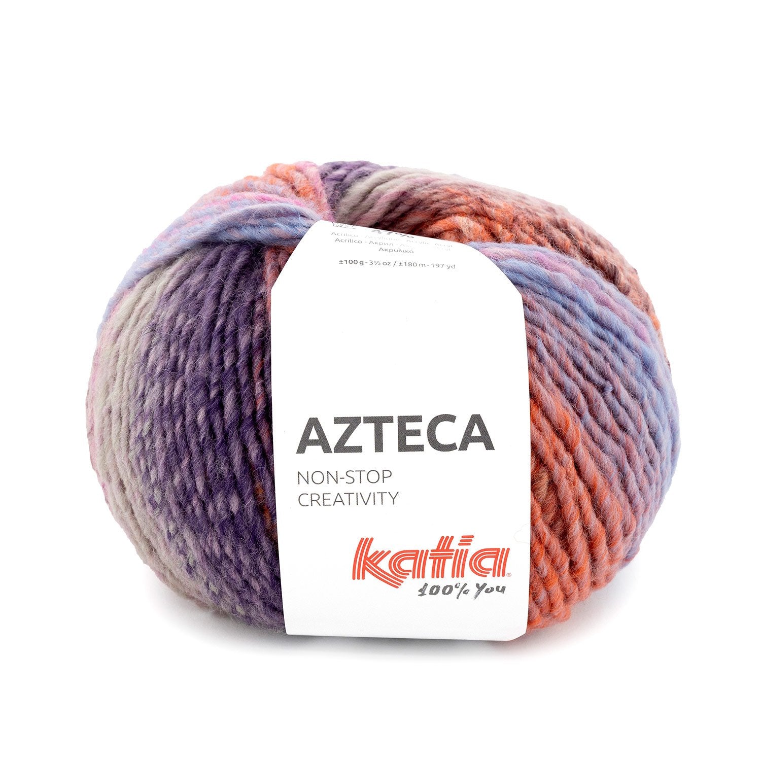 Azteca – Zacht meerkleurig wol/acryl-garen