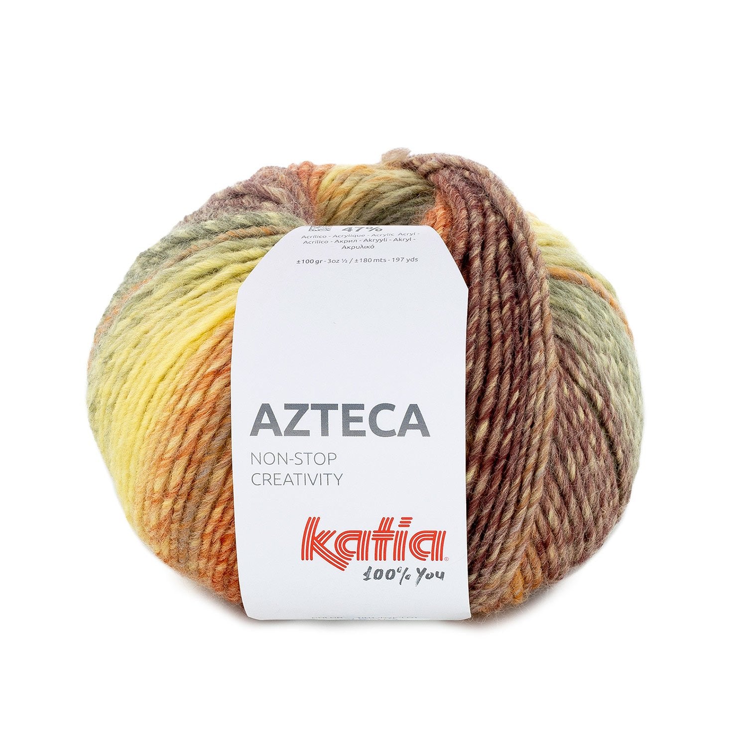 Azteca – Zacht meerkleurig wol/acryl-garen