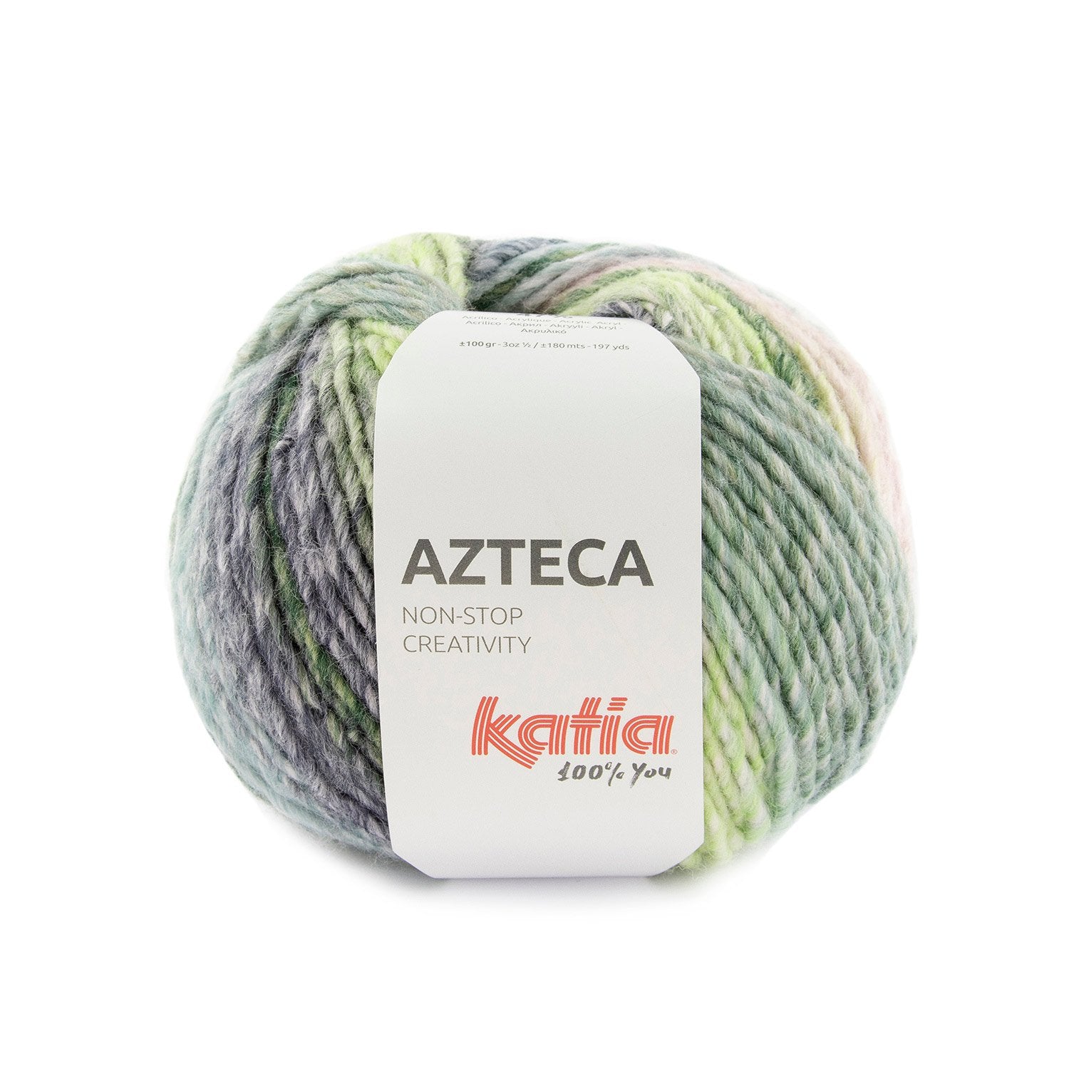 Azteca – Zacht meerkleurig wol/acryl-garen