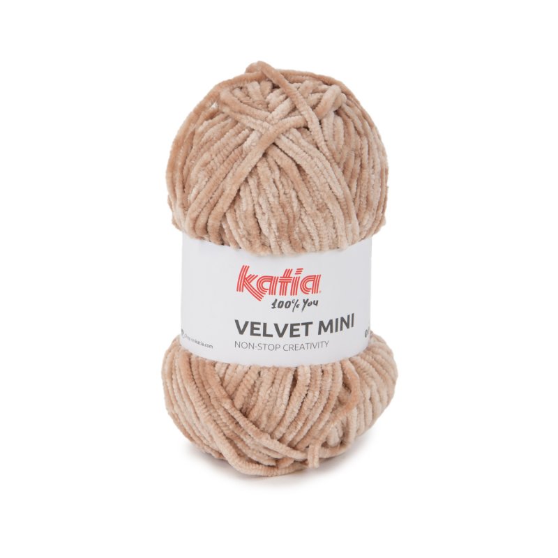 Amigurumi garen Katia Velvet Mini roze 50g bol