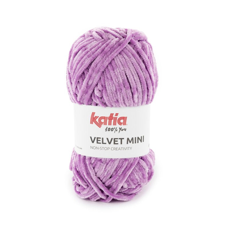 Amigurumi garen Katia Velvet Mini roze 50g bol