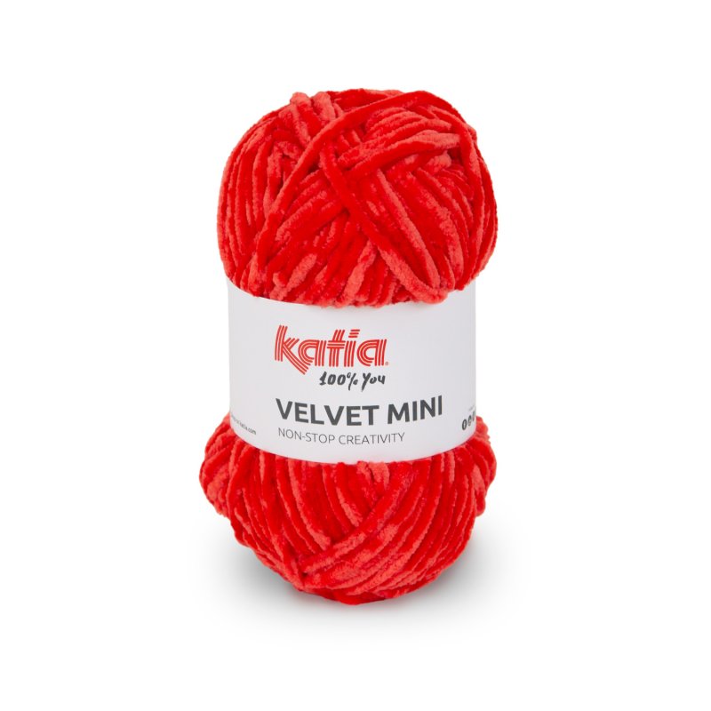 Amigurumi garen Katia Velvet Mini roze 50g bol