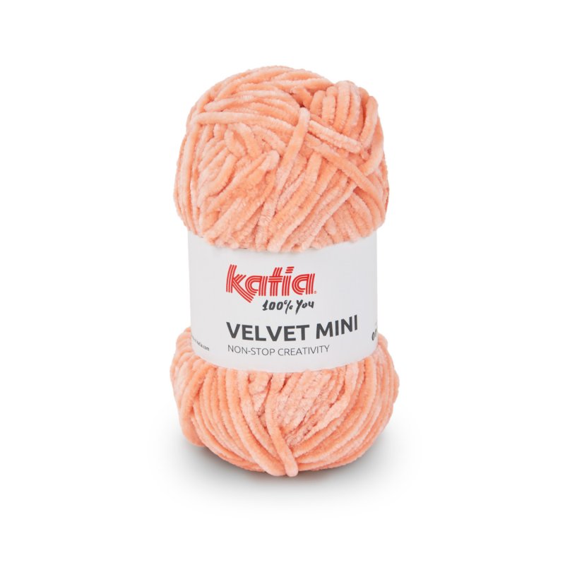 Amigurumi garen Katia Velvet Mini roze 50g bol