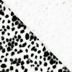 Zwart-Wit Animal Dots stof - Stitch & Sew